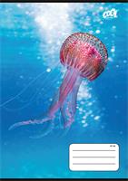 Füzet, tűzött, A5, kockás, 32 lap, COOL BY VICTORIA 